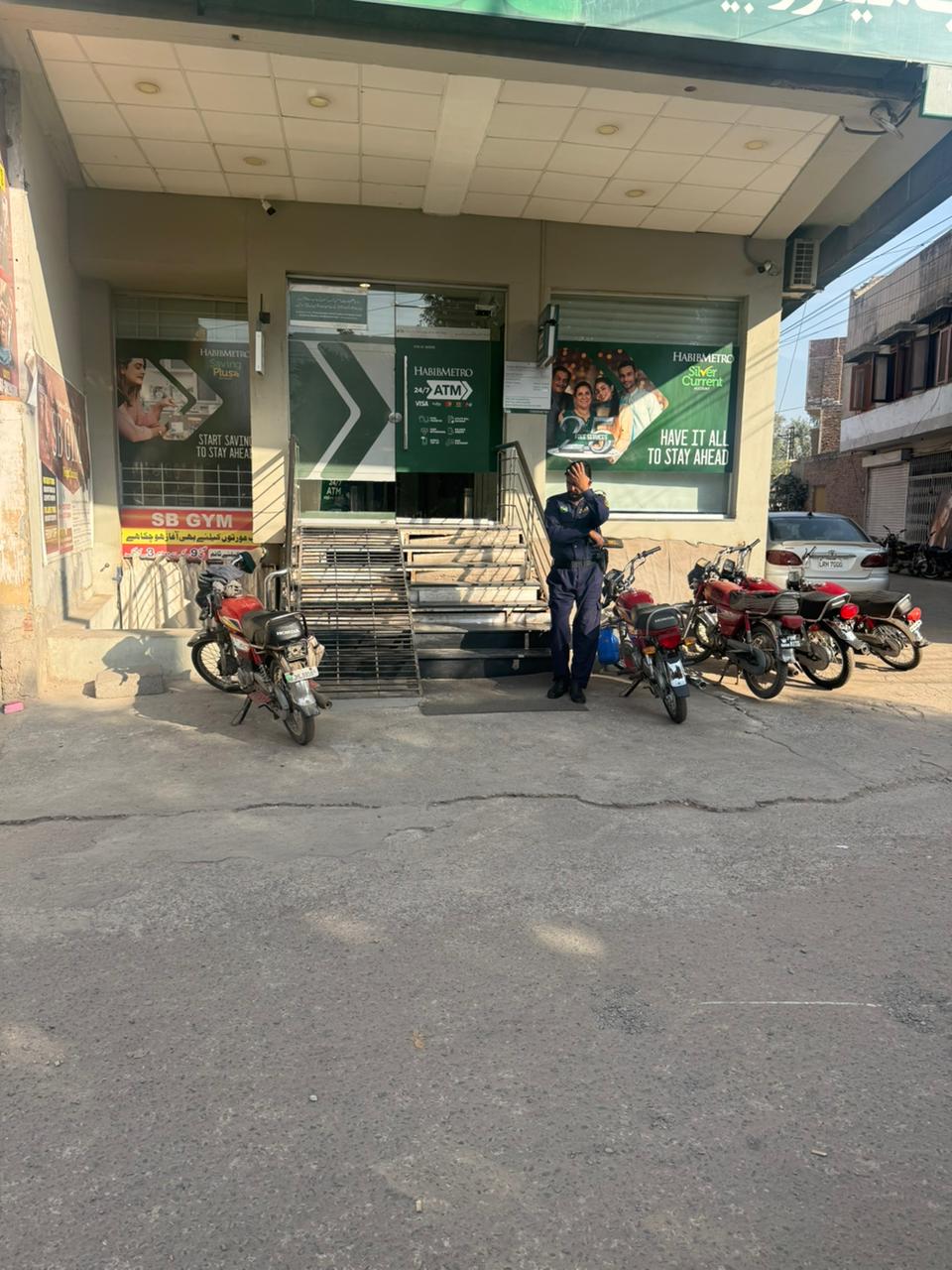 BASEMENT of Habib merto bank 